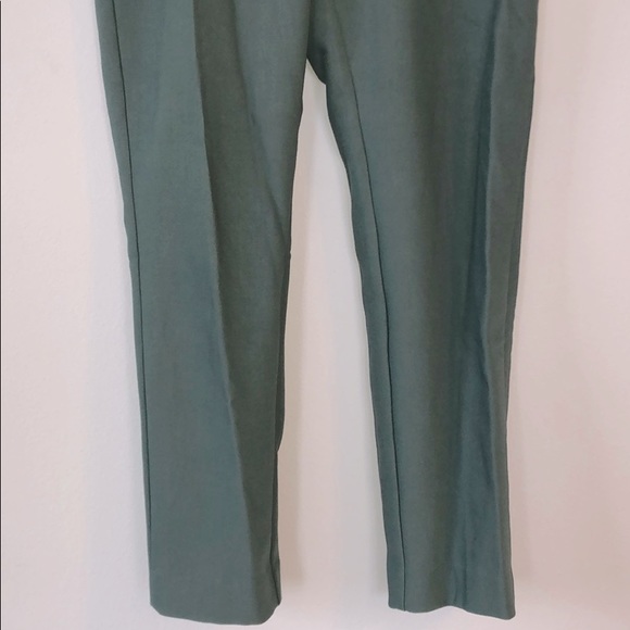 Loft green dress pants size 6 - Picture 2 of 4